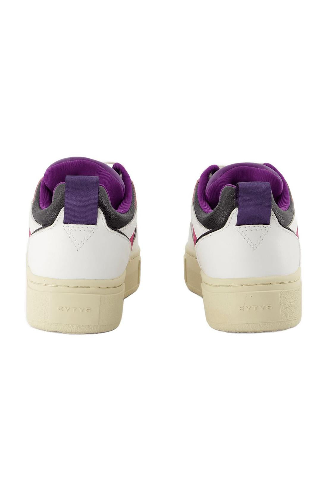 Sneakers Sidney aus Leder in violett