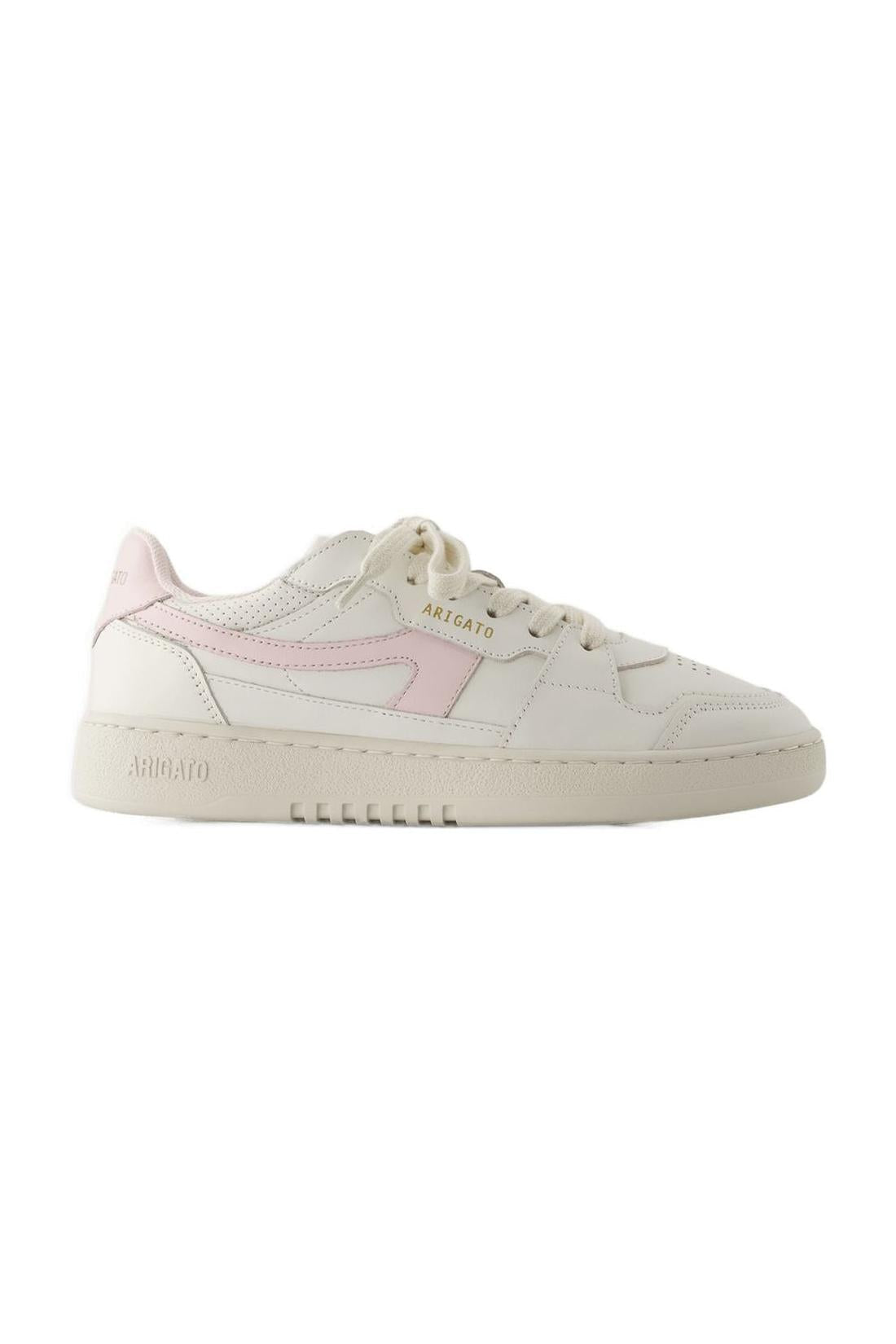 Sneakers Dice Stripe - Axel Arigato - Leder - Weiß/Pink