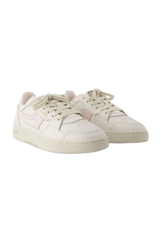 Sneakers Dice Stripe - Axel Arigato - Leder - Weiß/Pink