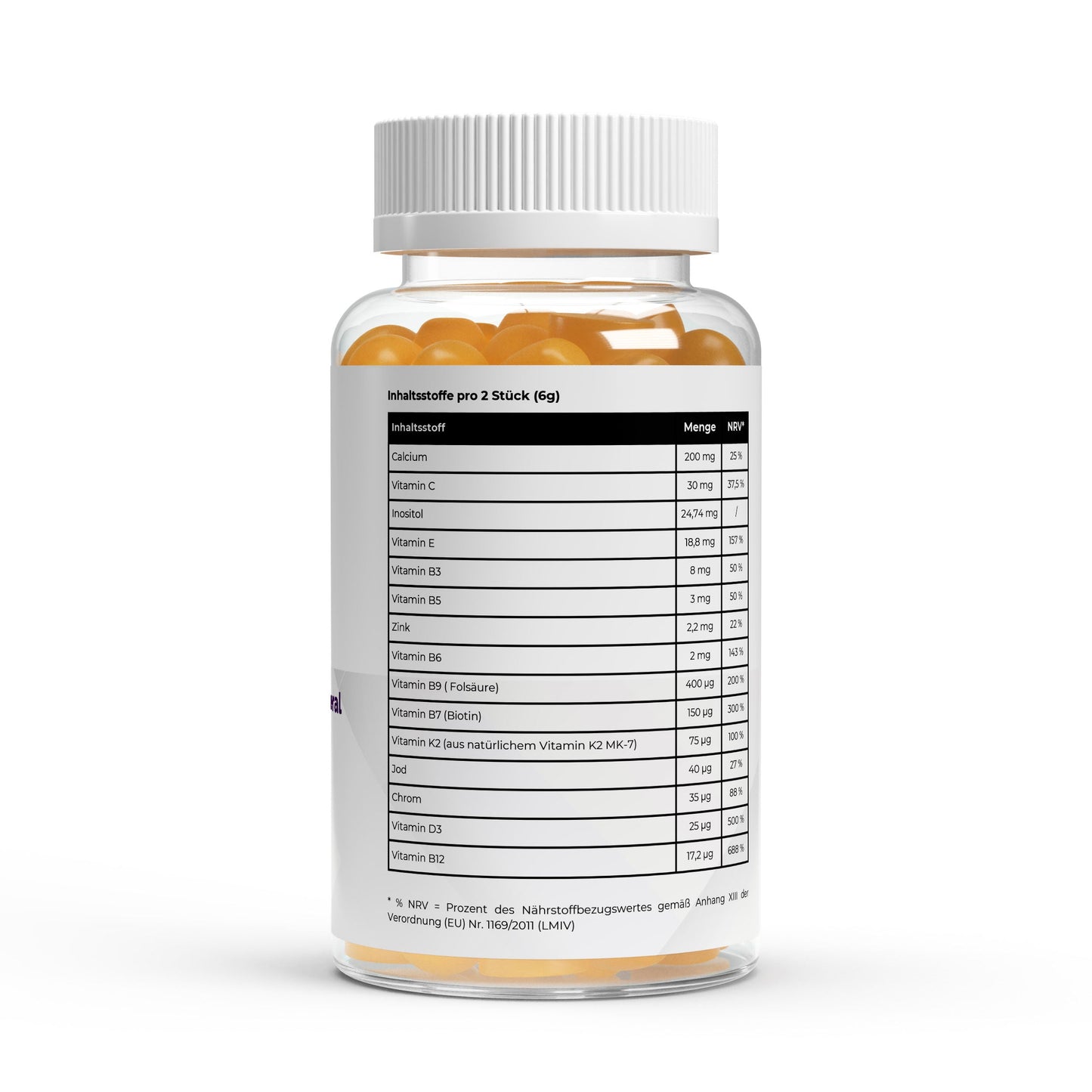 Multivitamin Gummies – 10 Vitamine & essentielle Mineralstoffe, vegan & zuckerfrei für deine tägliche Gesundheit