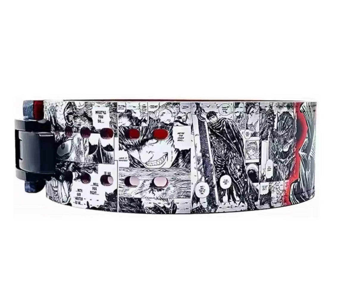 Ledergürtel Gewichthebergürtel - Anime