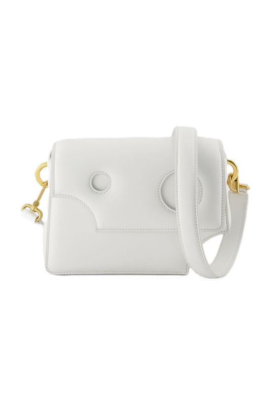 Burrow 22 Crossbody - Off White - White - Leather