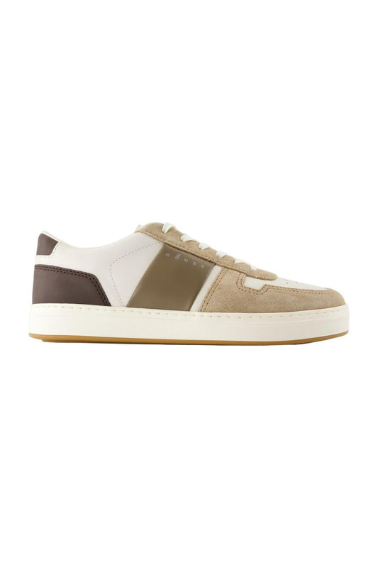 Sneakers H668 - Hogan - Leder - Beige