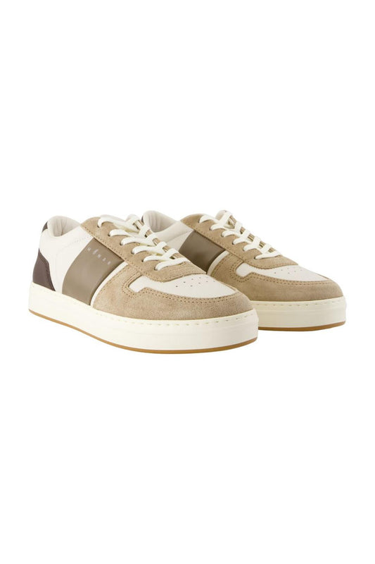 Sneakers H668 - Hogan - Leder - Beige