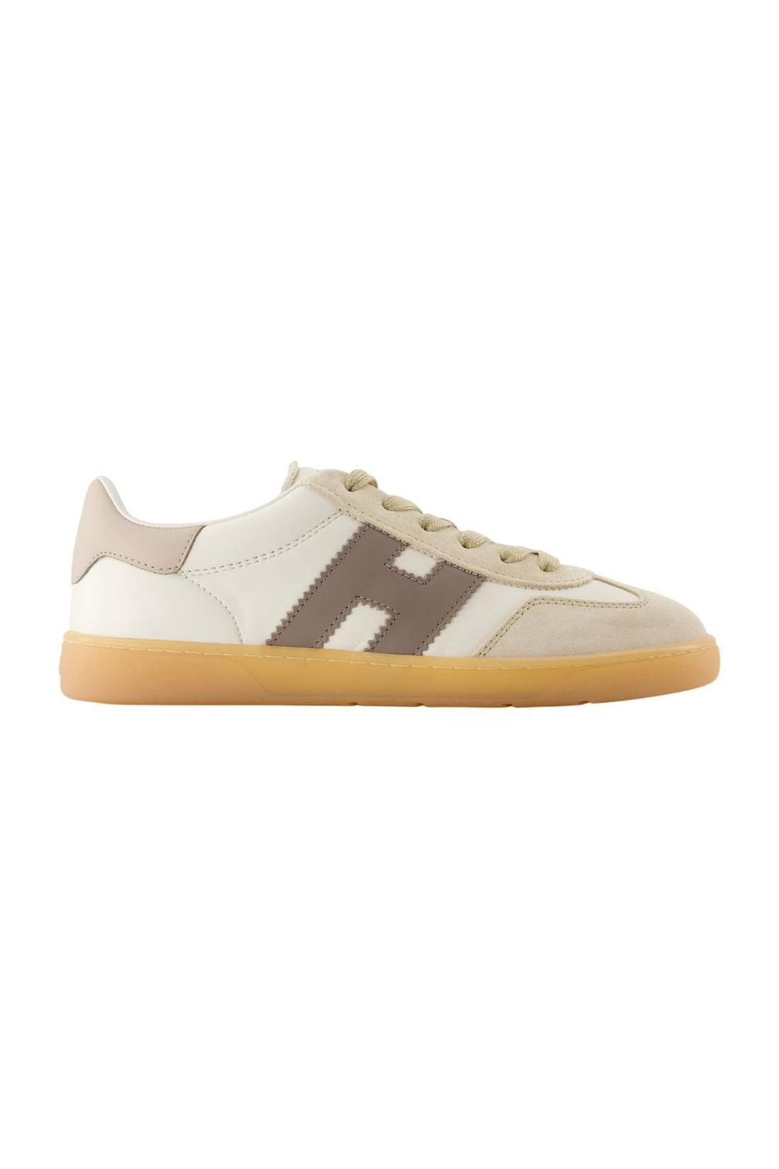 Sneakers Cool - Hogan - Leder - Beige