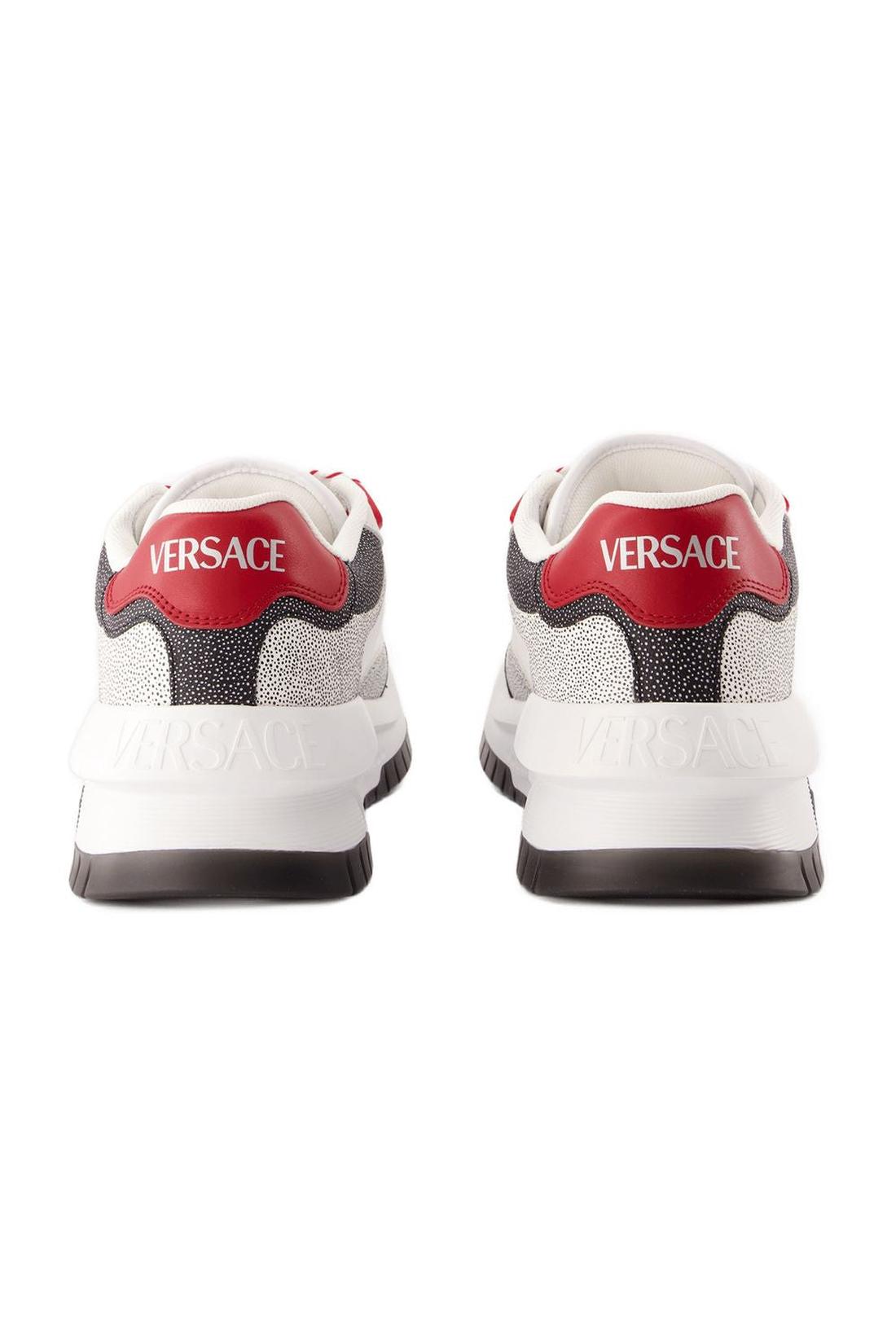 Odissea Sneakers - Versace - Leder - Schwarz