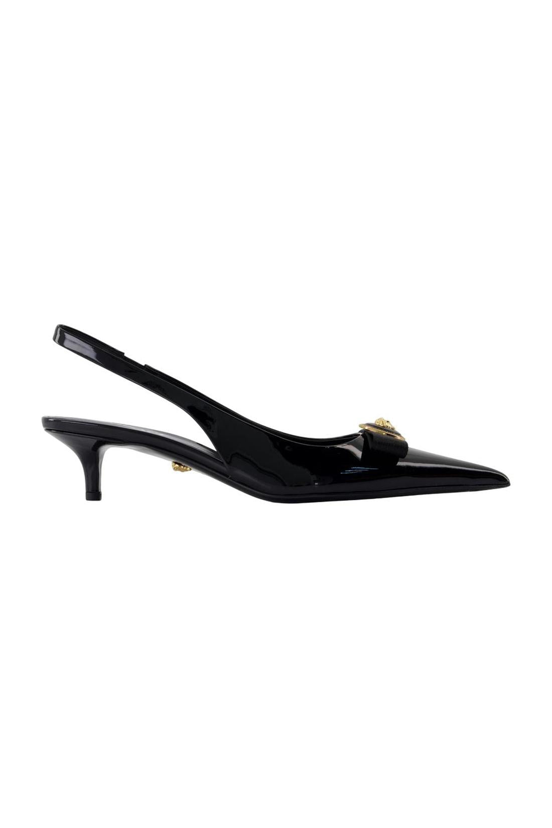 Pumps T.45 - Versace - Leder - Schwarz