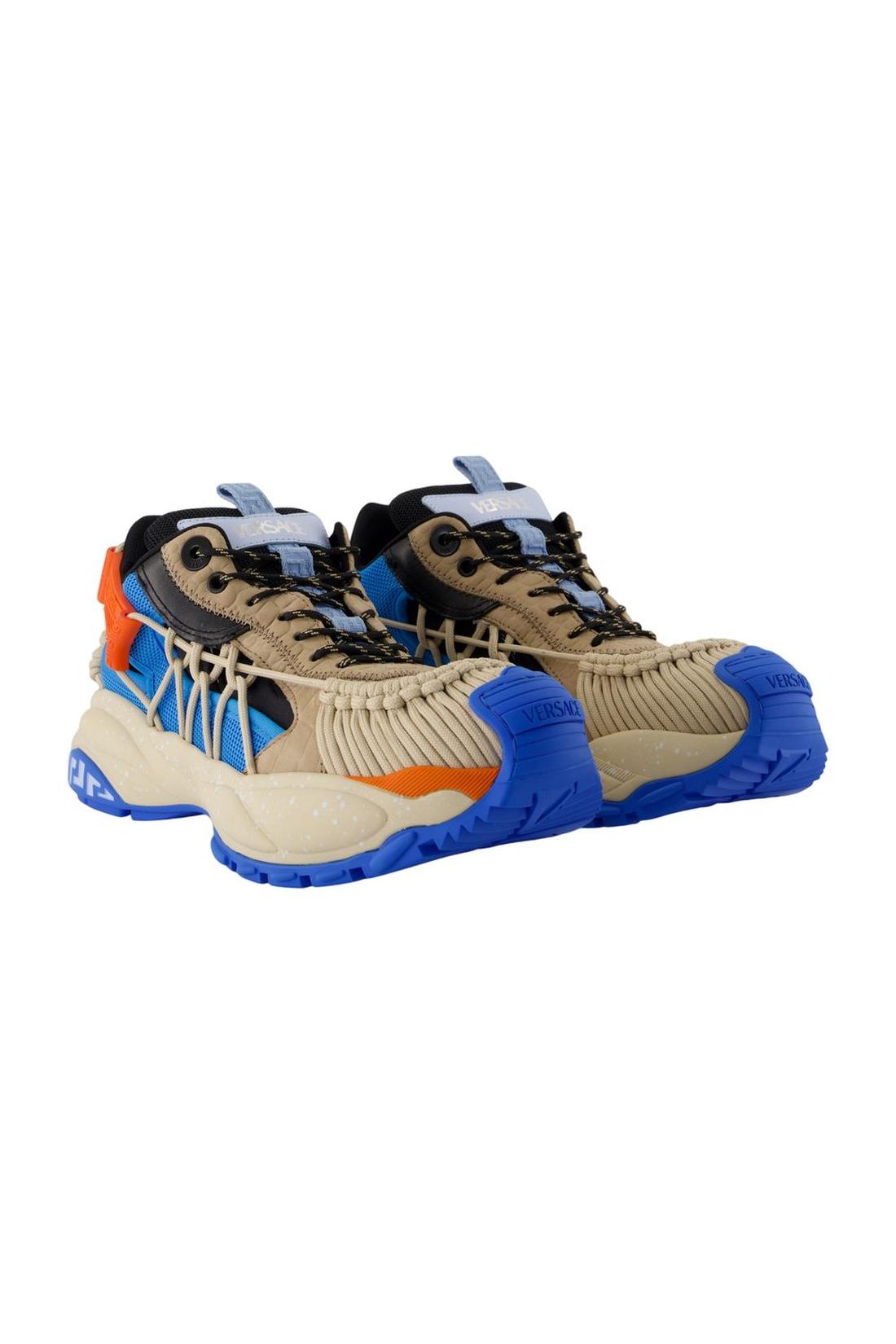 Sneakers Coconut - Versace - Leder - Beige