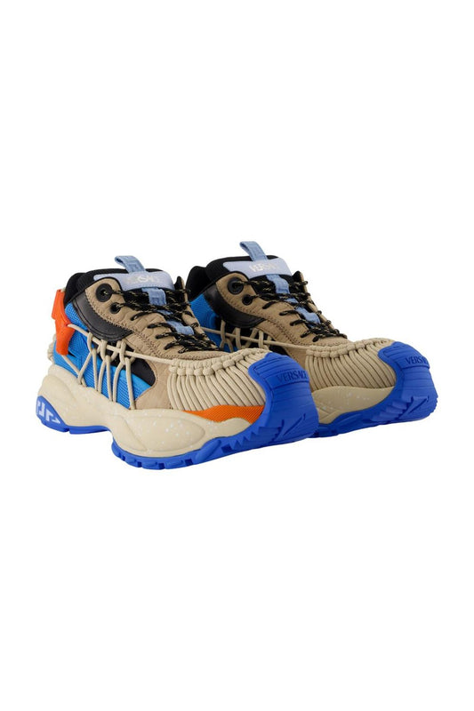 Sneakers Coconut - Versace - Leder - Beige