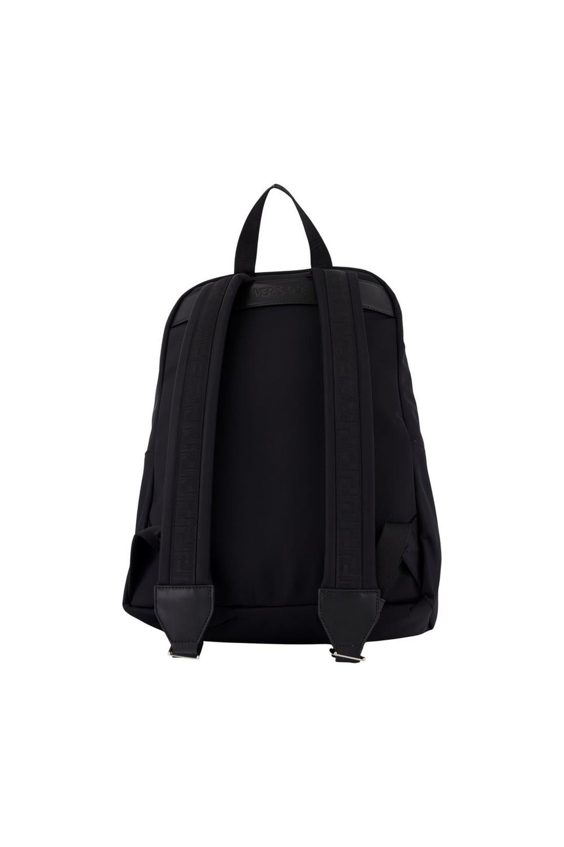 Rucksack - Versace - Nylon - Schwarz