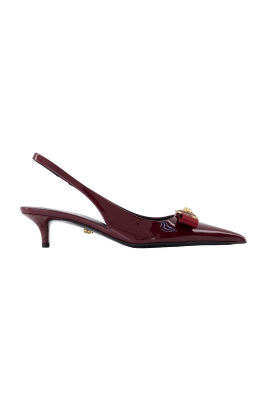 Pumps T.45 - Versace - Leder - Bordeaux