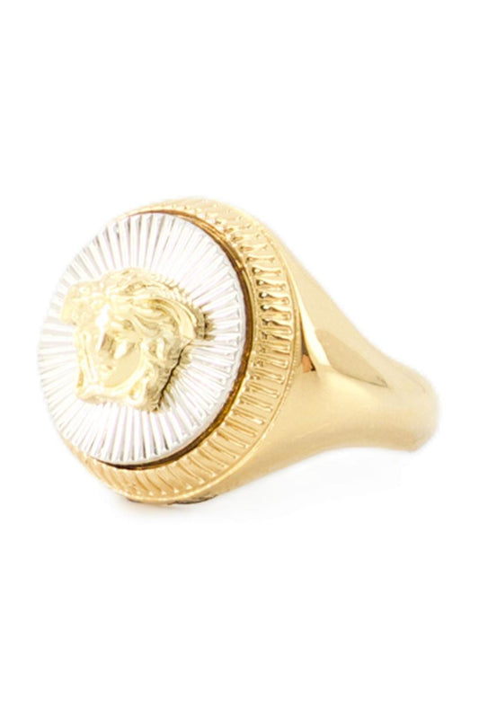 Biggie Medusa Ring - Versace - Metall - Vergoldet