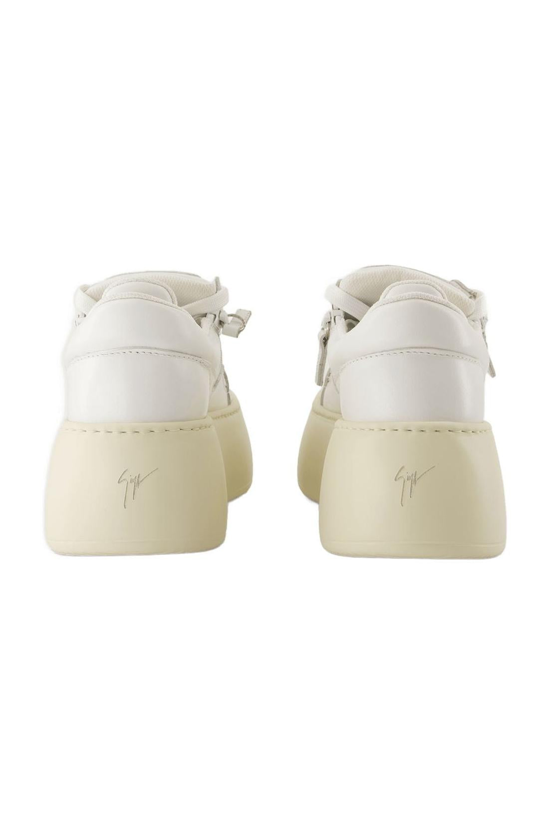 Sneakers Gz94 Maxi - Giuseppe Zanotti - Leder - Weiß