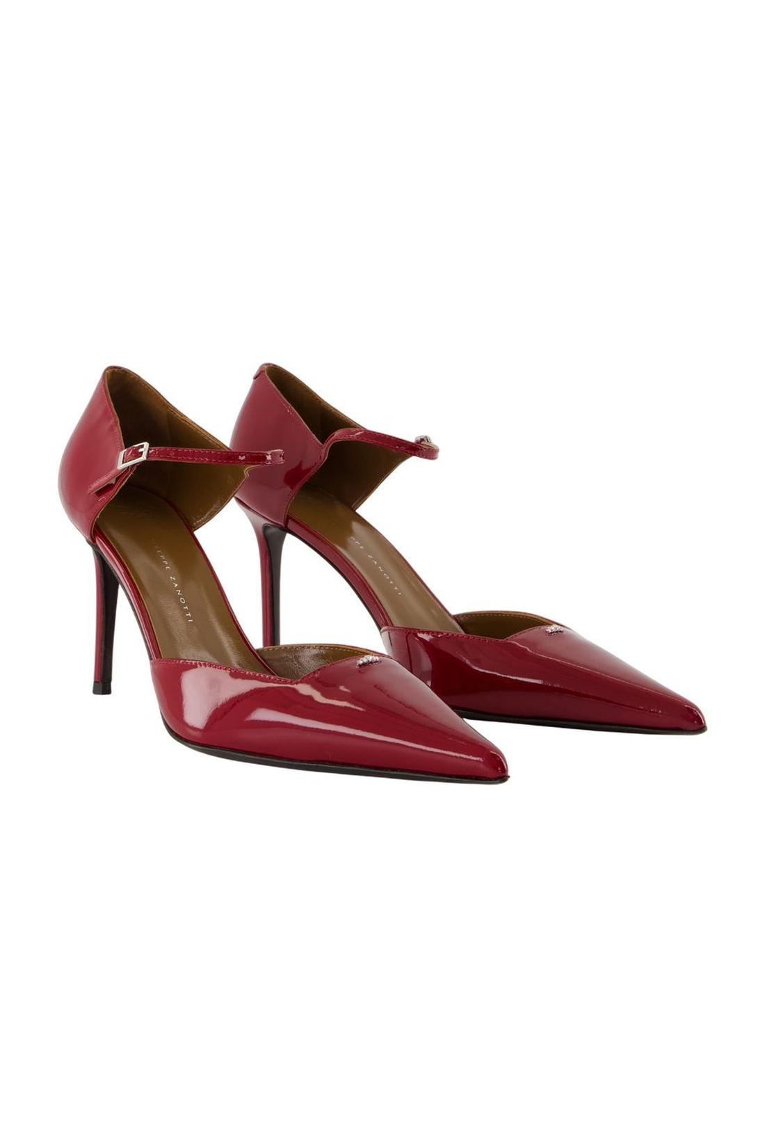 Raquel 85 Pumps - Giuseppe Zanotti - Leder - Rot