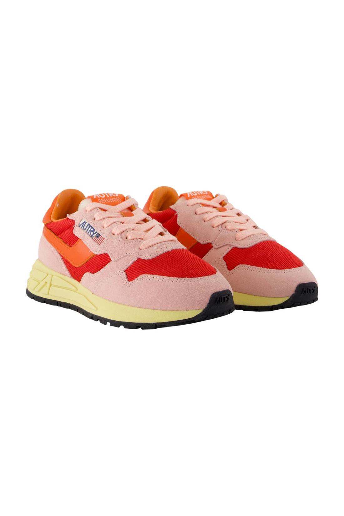 Sneakers Reelwind Low - Autry - Wildleder - Rosa