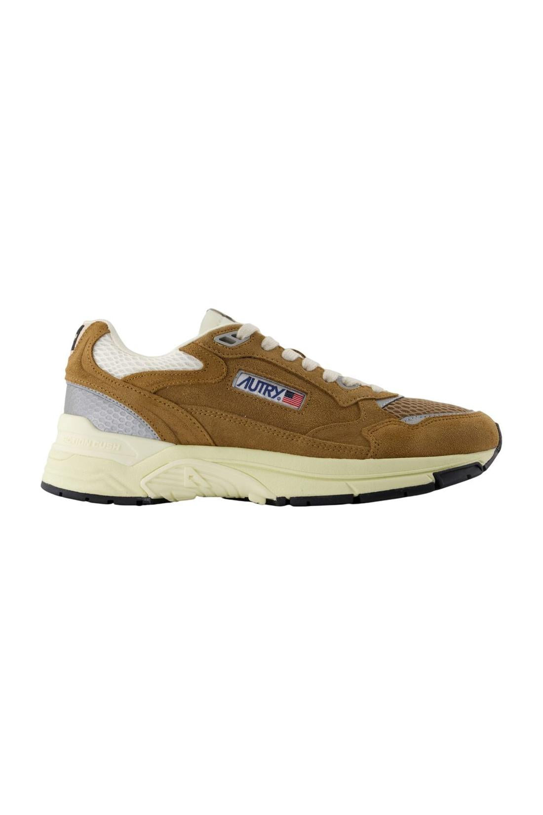 Hyperway Sneakers - Autry - Leder - Khaki