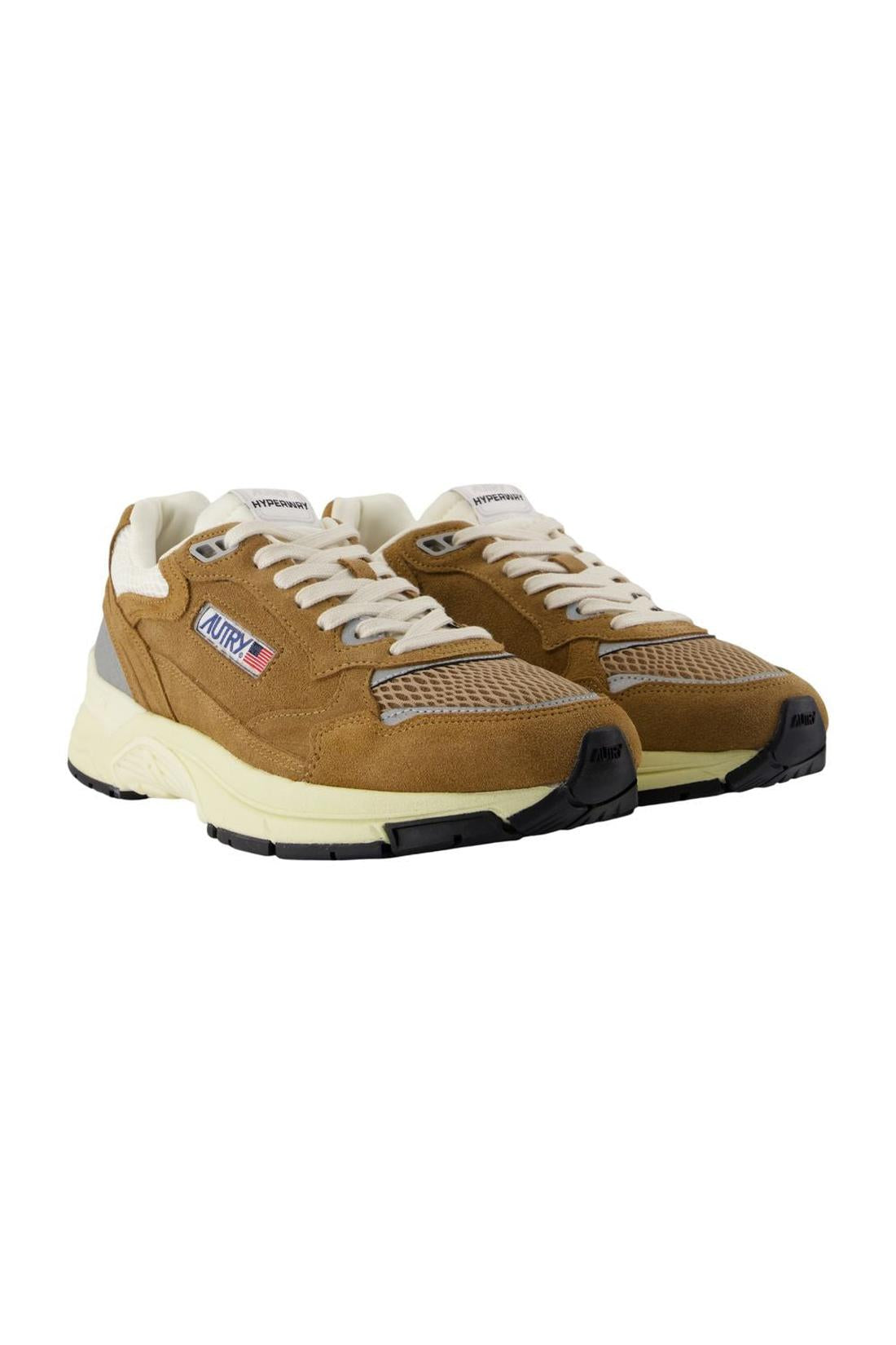 Hyperway Sneakers - Autry - Leder - Khaki
