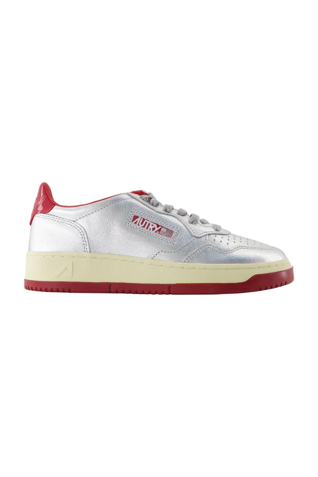 Sneakers Medalist - Autry - Leder - Silber