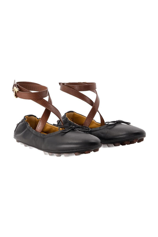 Ballerinas Gommini - &lt;#Tod's#&gt; - Leder - Schwarz