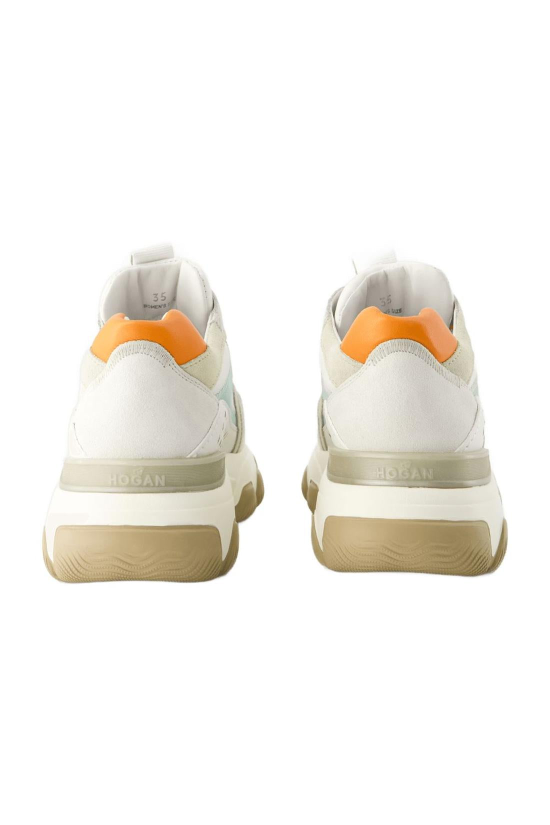 Hyperactive Sneakers - Hogan - Leder - Grau/Braun