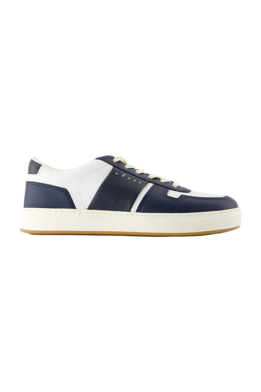 Sneakers H668 - Hogan - Leder - Blau