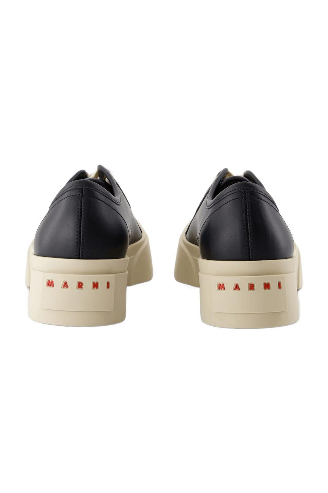 Sneakers - Marni - Leder - Schwarz