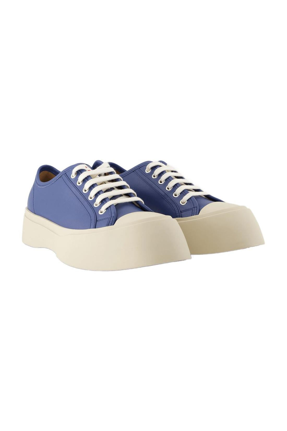 Sneakers - Marni - Leder - Blau