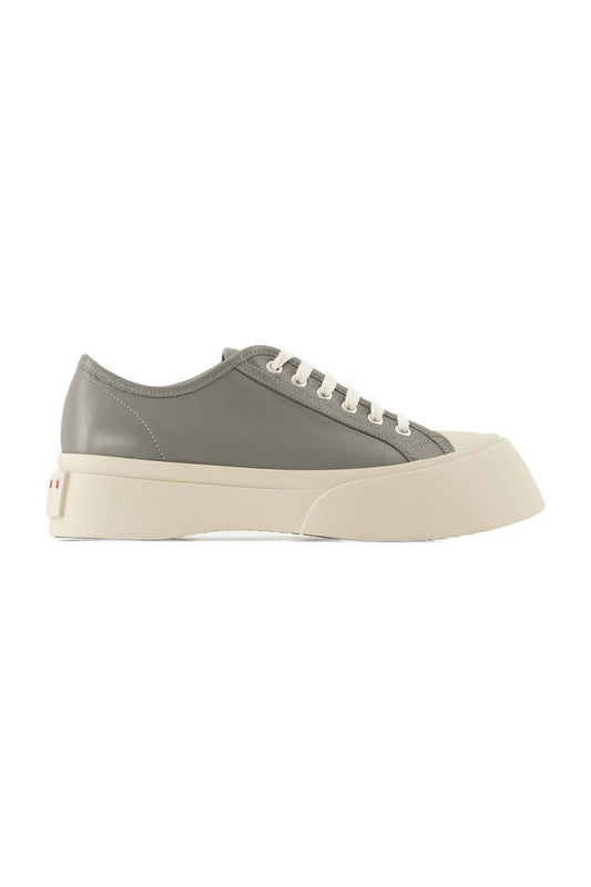 Sneakers - Marni - Leder - Grau