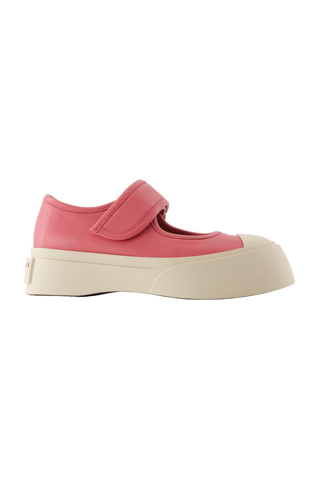 Mary Jane Ballerinas - Marni - Leder - Rosa