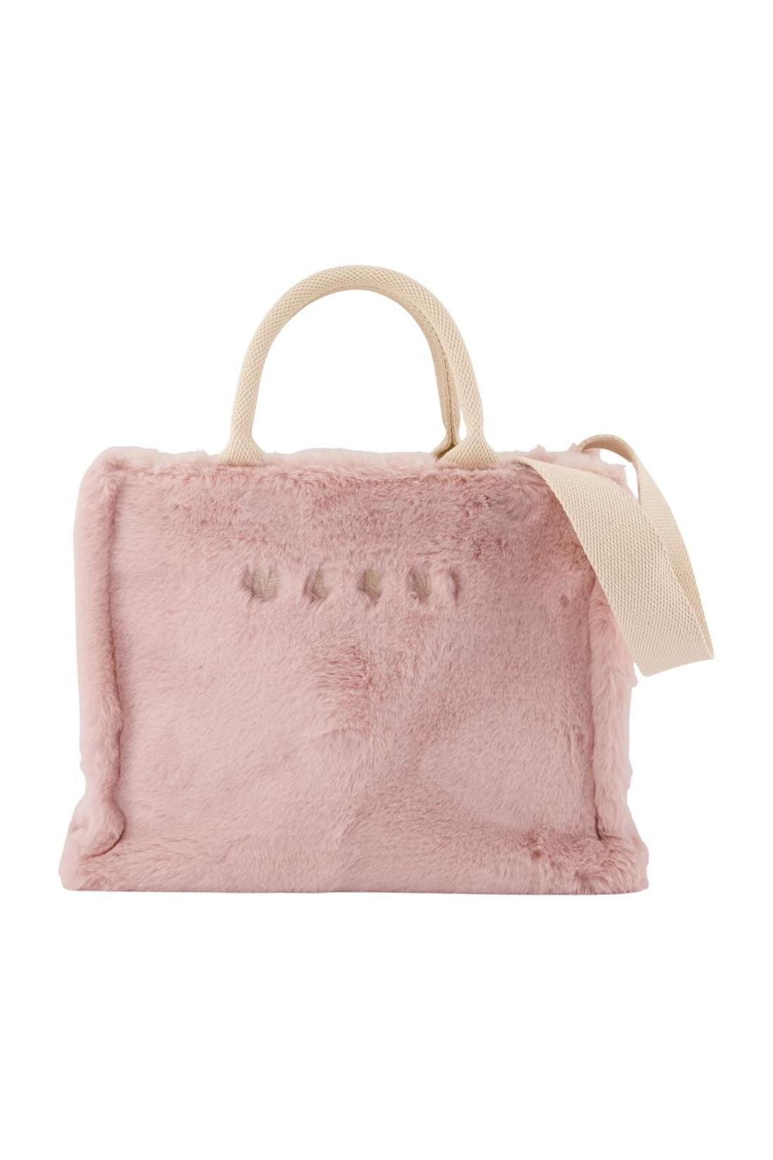Einkaufstasche Small - Marni - Synthetik - Rosa