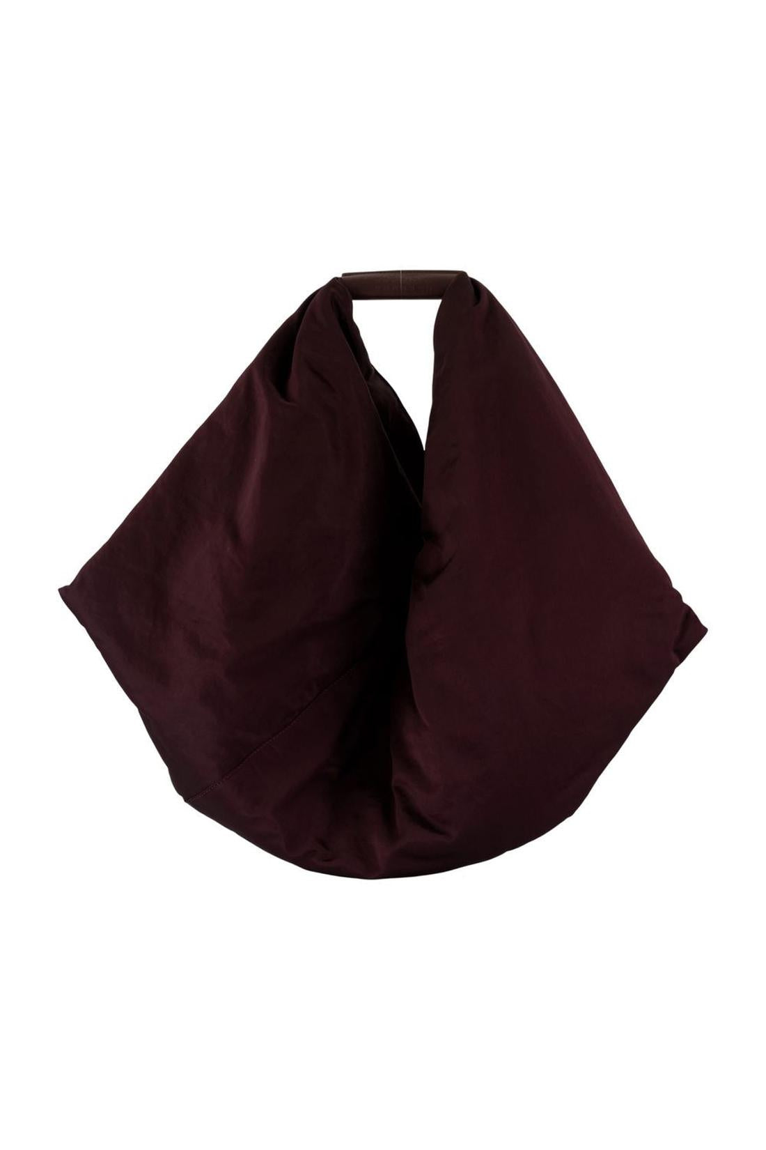 Schultertasche Japanese Draped - MM6 Maison Margiela - Baumwolle - Braun