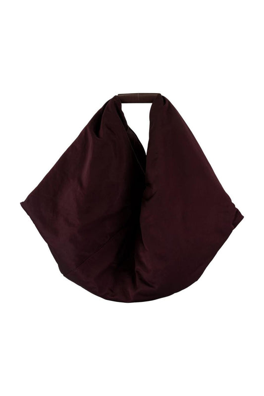 Schultertasche Japanese Draped - MM6 Maison Margiela - Baumwolle - Braun