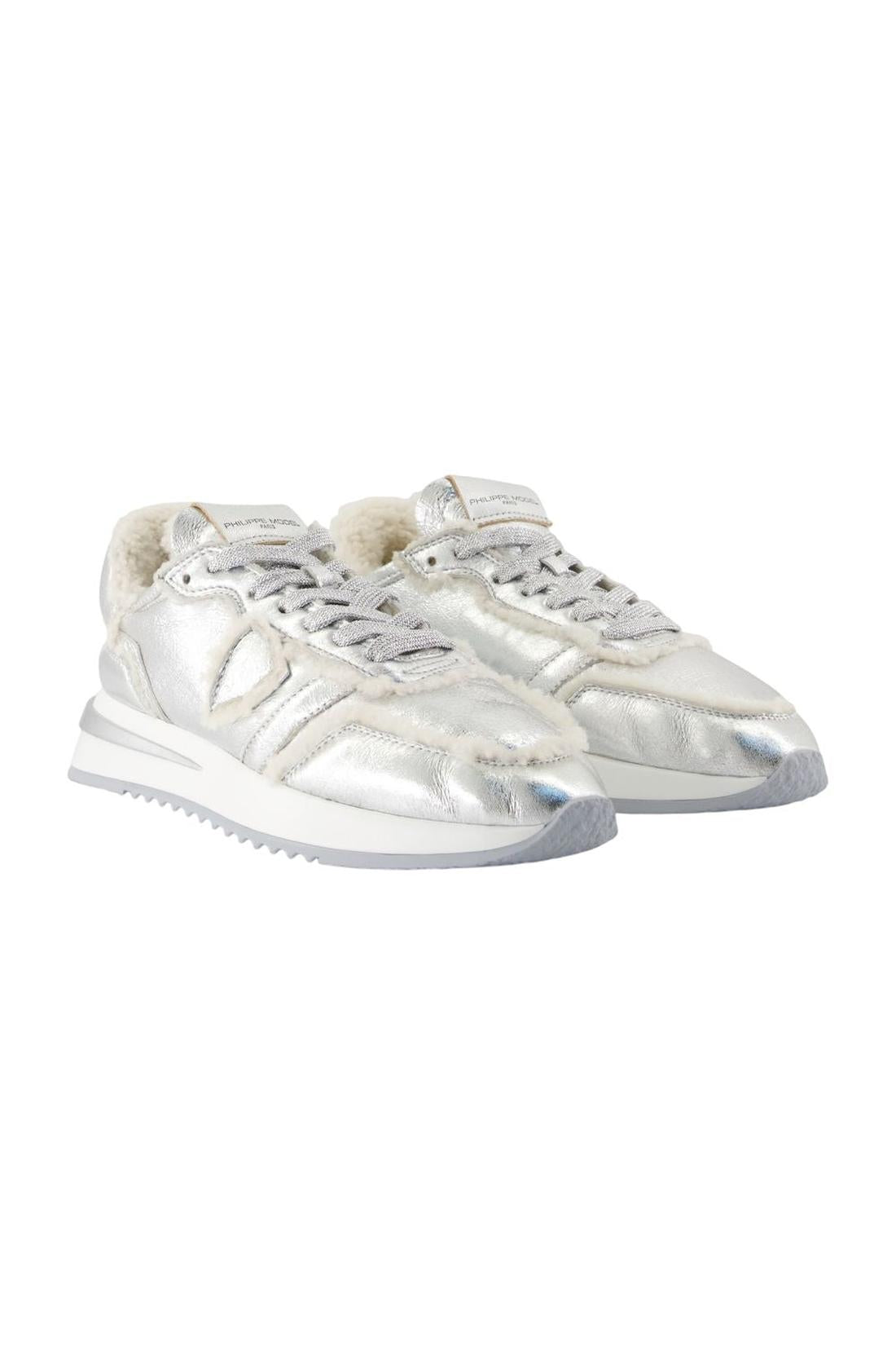 Sneakers Tropez 2.1 Low - Philippe Model - Leder - Silber