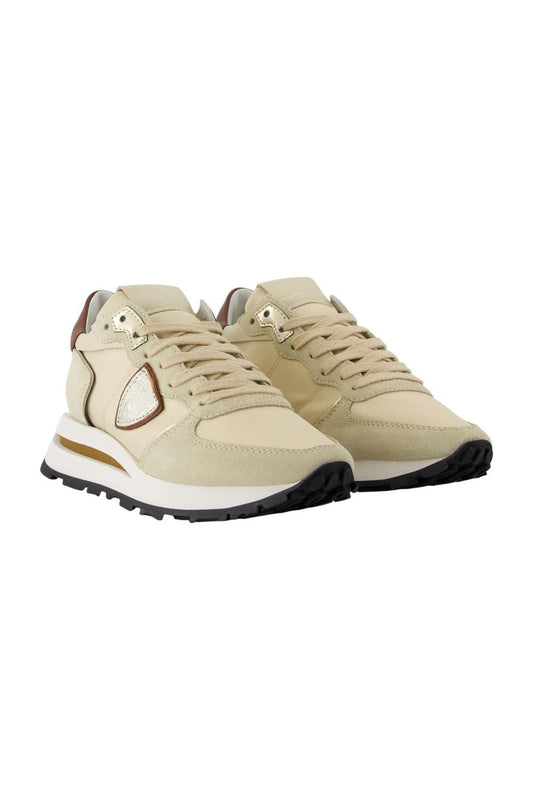 Sneakers Tropez Haute Low - Philippe Model - Leder - Beige