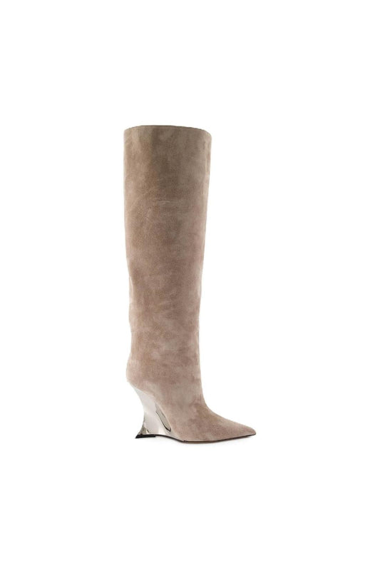 Stiefel Nina - Paris Texas - Leder - Beige