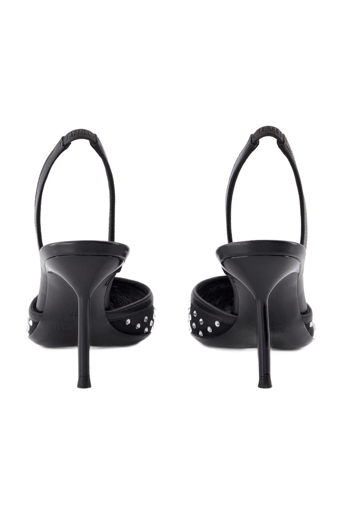 Lidia Slingback 70 Pumps - Paris Texas - Synthetik - Schwarz