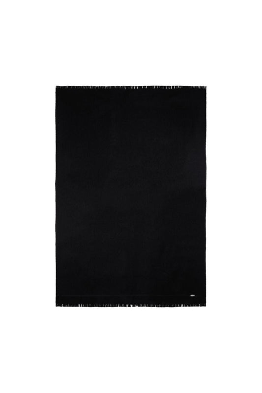 Schal Fabio aus Wollgemisch schwarz