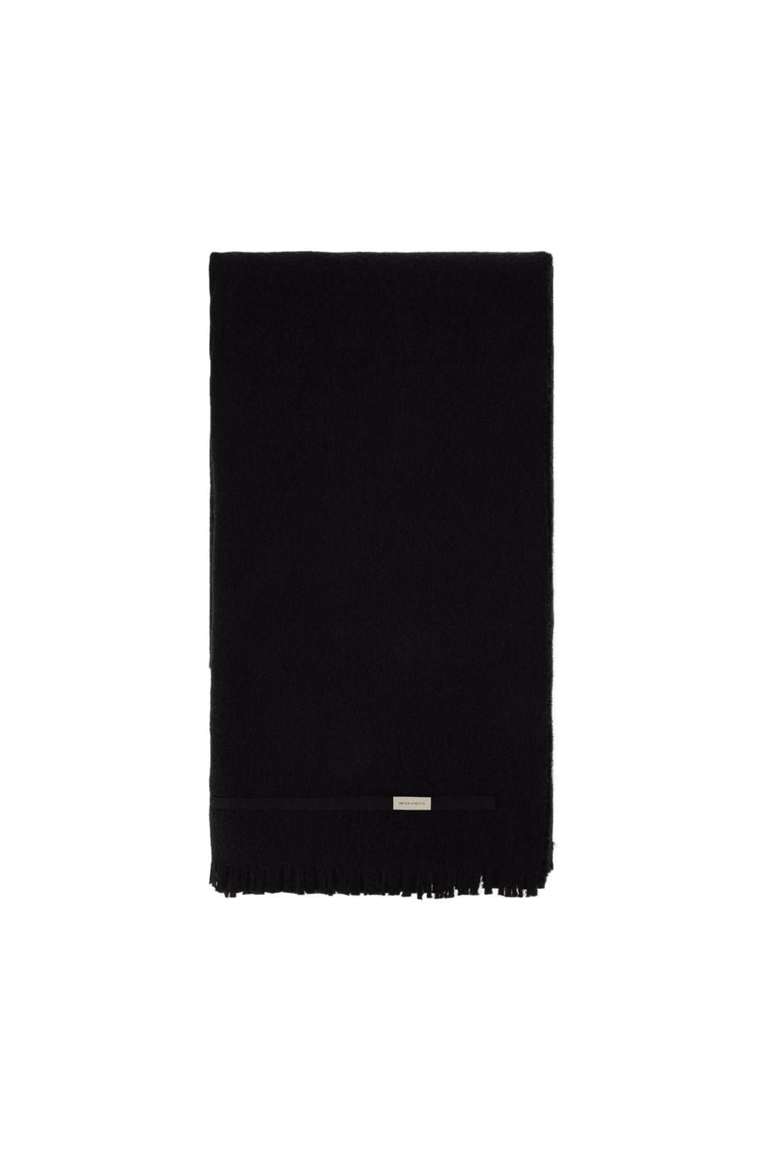 Schal Fabio aus Wollgemisch schwarz