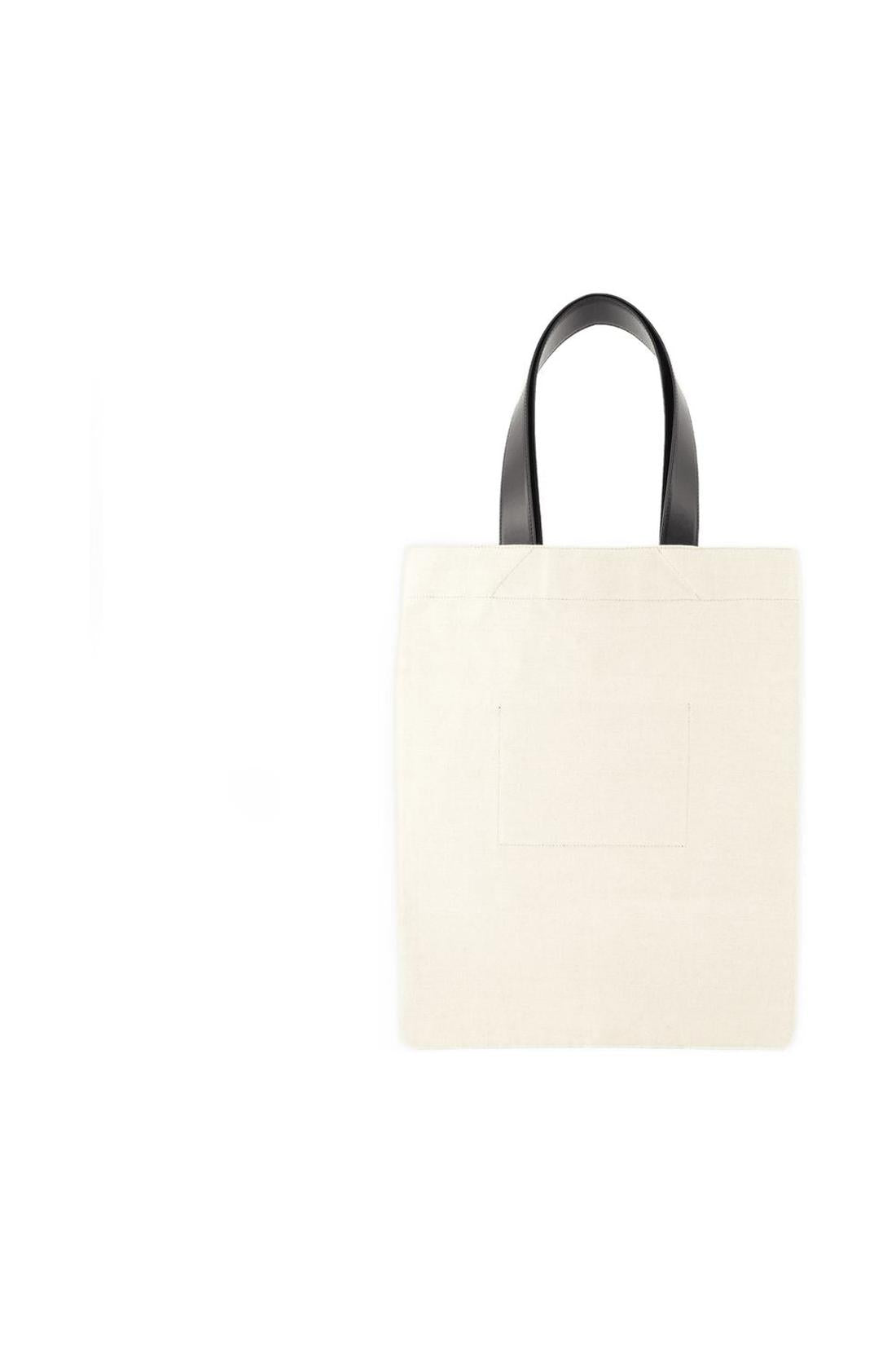 Cabas Book Tote - Jil Sander - Baumwolle - Beige