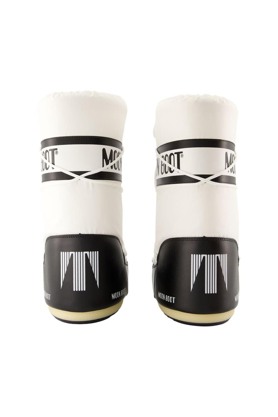 Stiefel Icon - Moon Boot - Synthetik - Schwarz/Weiß