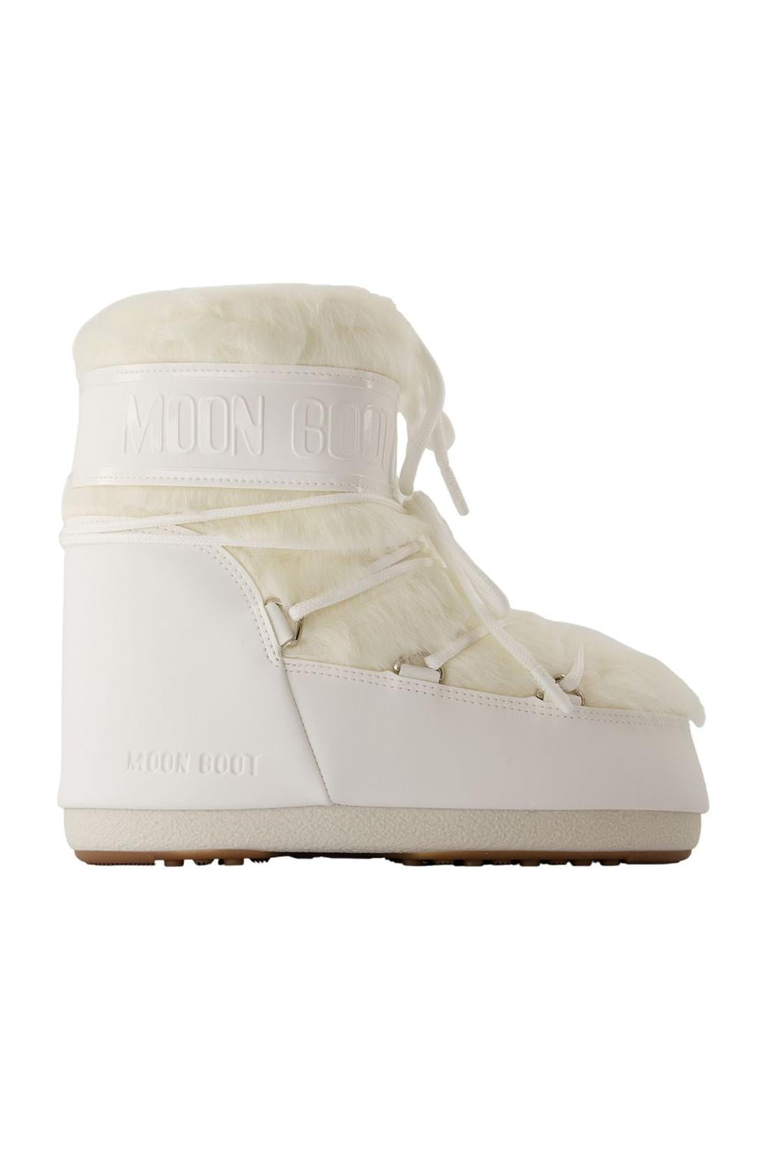 Stiefel Icon Low - Moon Boot - Synthetik - Weiß