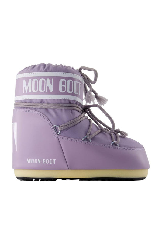 Stiefeletten Icon Low - Moon Boot - Synthetik - Violett