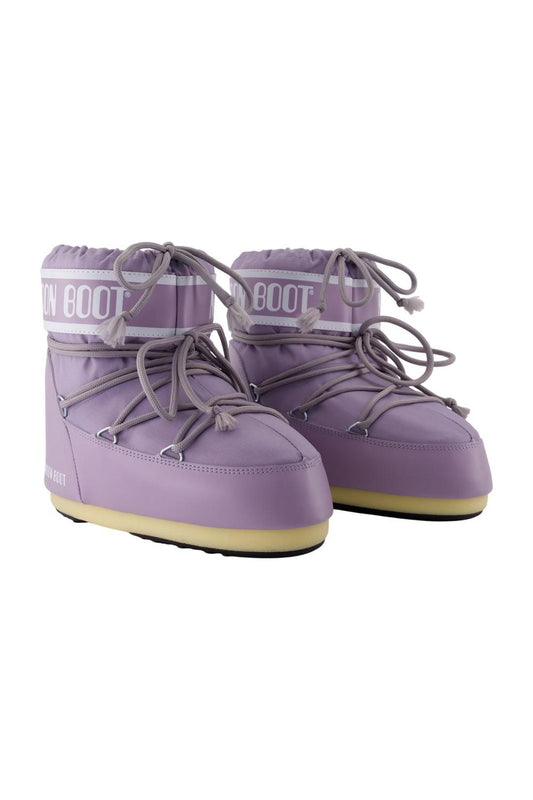 Stiefeletten Icon Low - Moon Boot - Synthetik - Violett