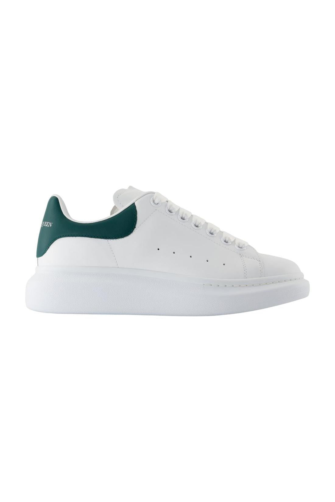 Oversized Sneakers - Alexander Mcqueen - White - Leather