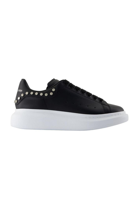 Oversize Sneakers - Alexander McQueen - Leder - Schwarz