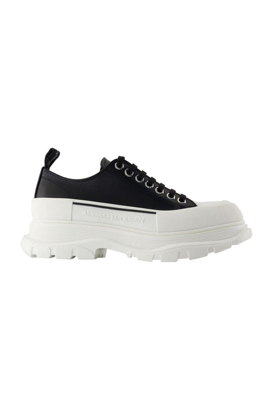 Sneakers Tread Slick - Alexander McQueen - Leder - Schwarz