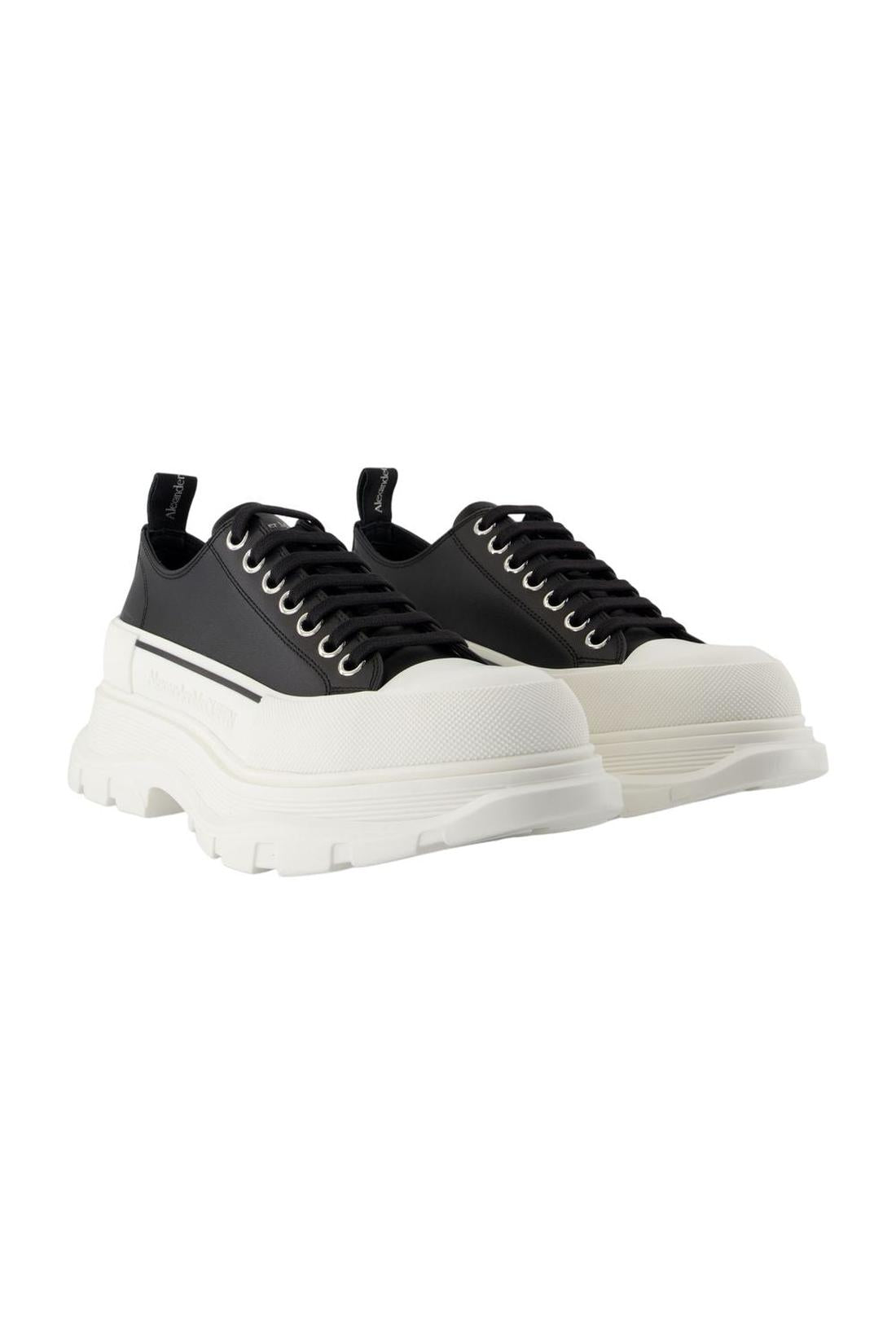 Sneakers Tread Slick - Alexander McQueen - Leder - Schwarz