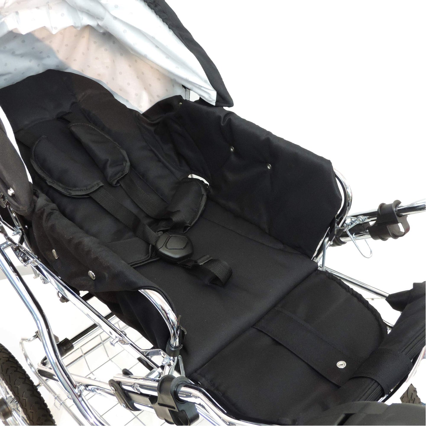 EICHHORN Kinderwagen Kombikinderwagen Komplett-Set, 0-3 Jahre, umbaubar zum Sportwagen, inklusive Babytragetasche, EVA-Rad, marineblau