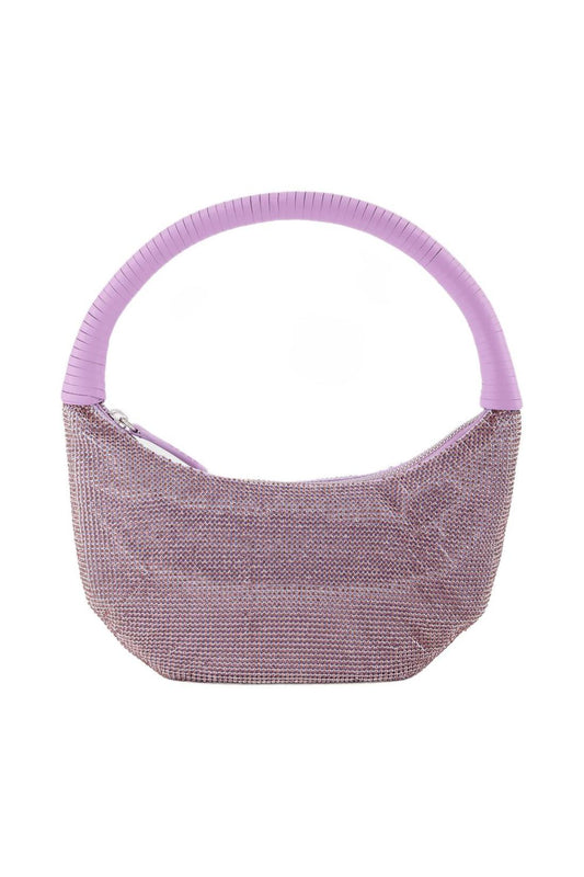 Pepper Crystal  Hobo Bag - Staud - Lilac - Strass