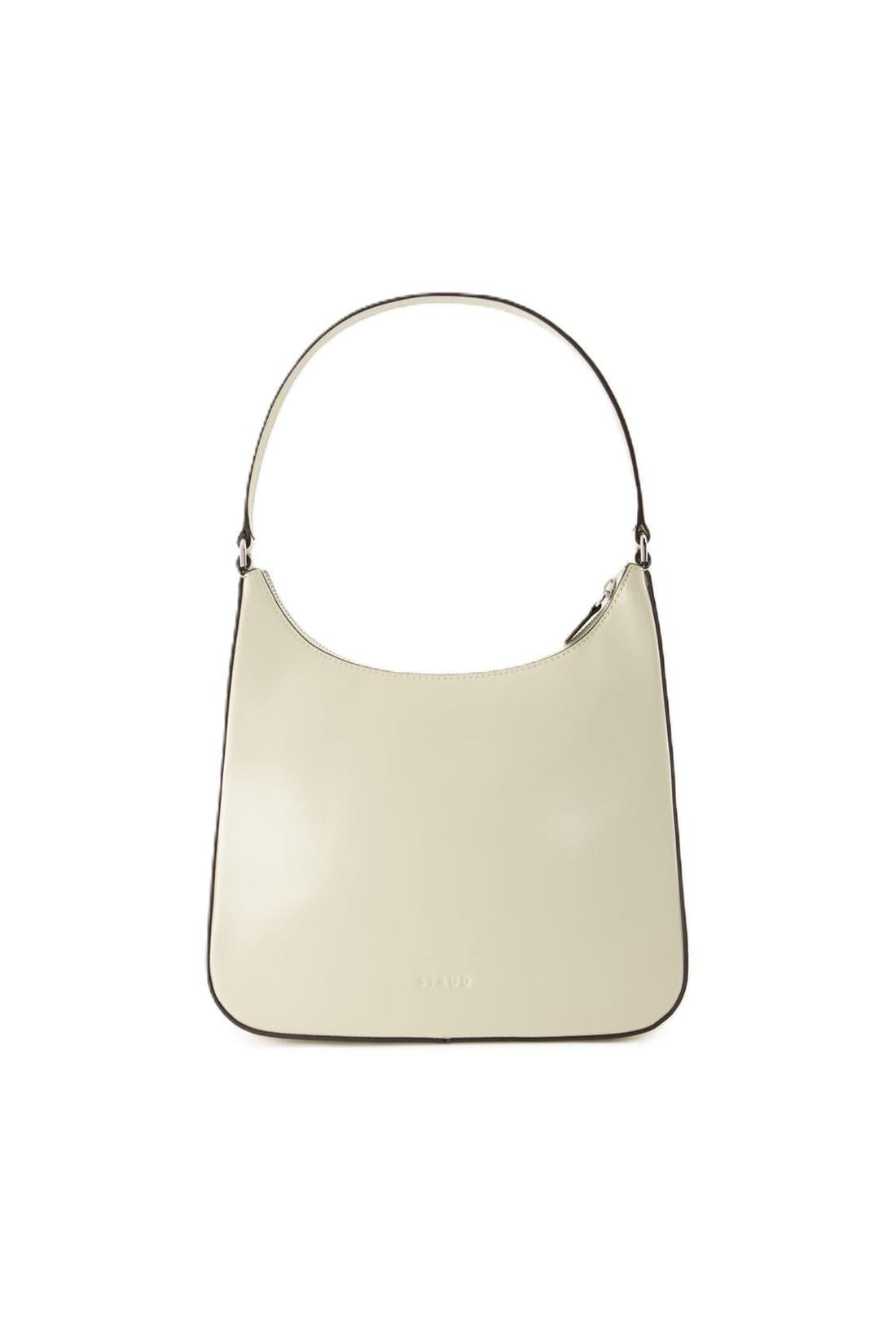 Alec Schultertasche - Staud - Leder - Beige